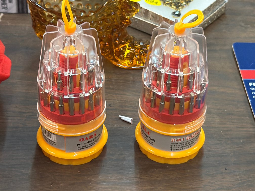 (2) SMALL SCREWDRIVER SETS