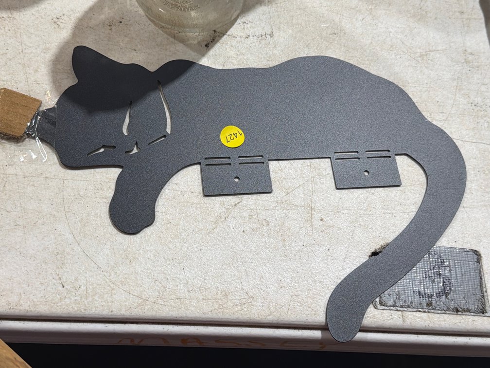 CAT SILHOUETTE SIGN