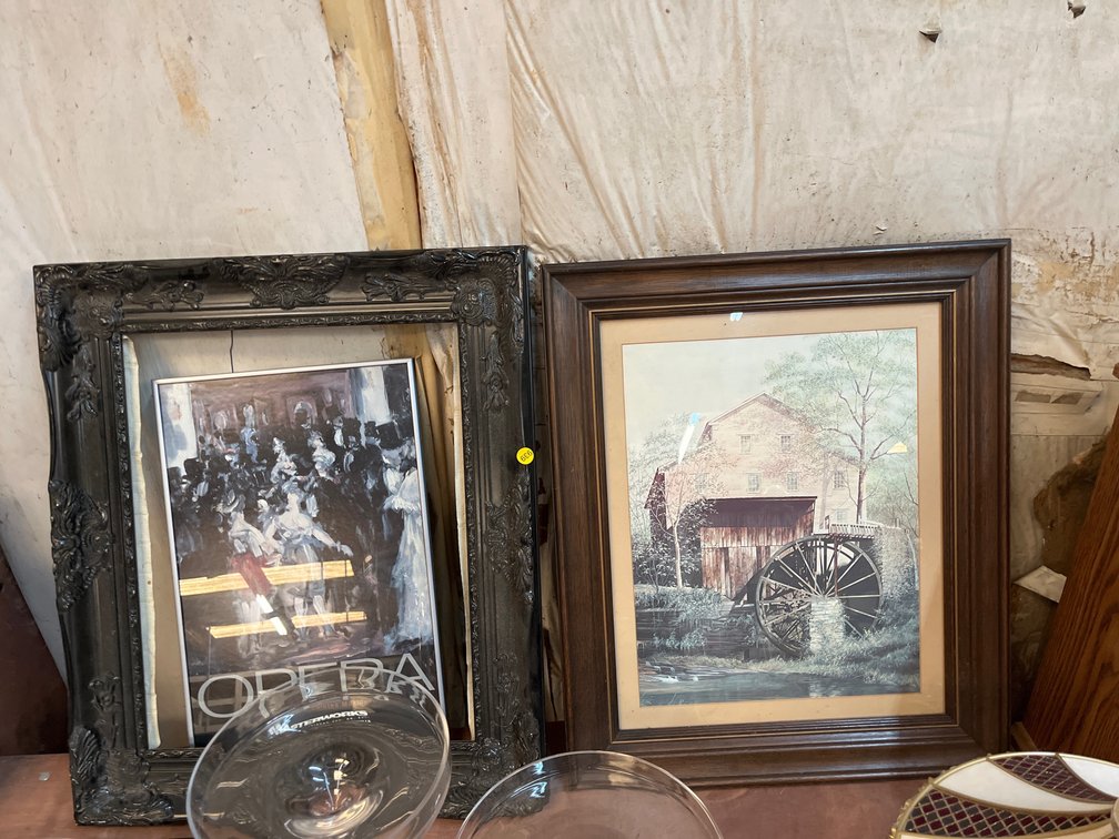 2 PRINTS WITH FRAMES