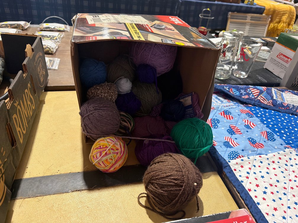 BOX OF YARN