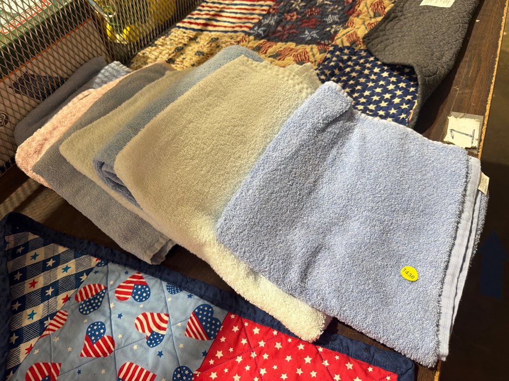 LOT OF TOWELS