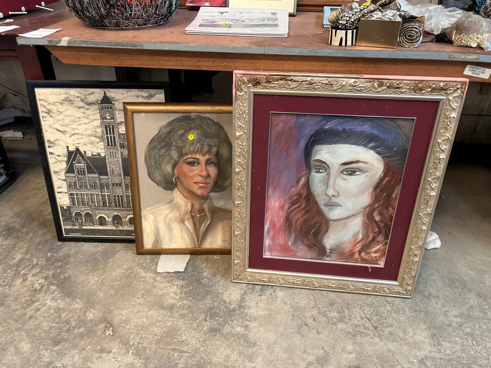 3 FRAMED PIECES OF ART