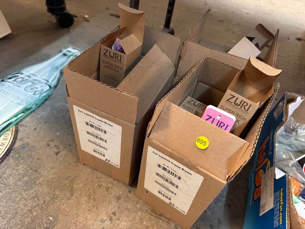 (3) BOXES OF ZURI LIPSTICK