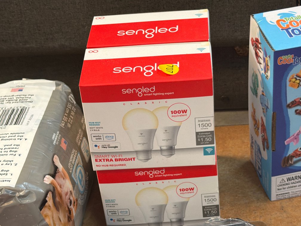 (4) BOXES OF SMART BULBS
