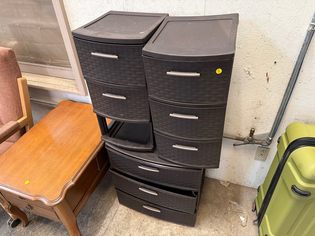 STERILITE 3 DRAWER STORAGE ORGANIZERS