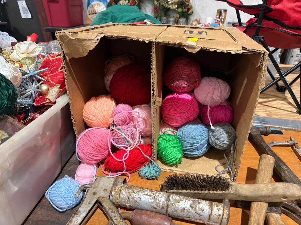 BOX OF YARN