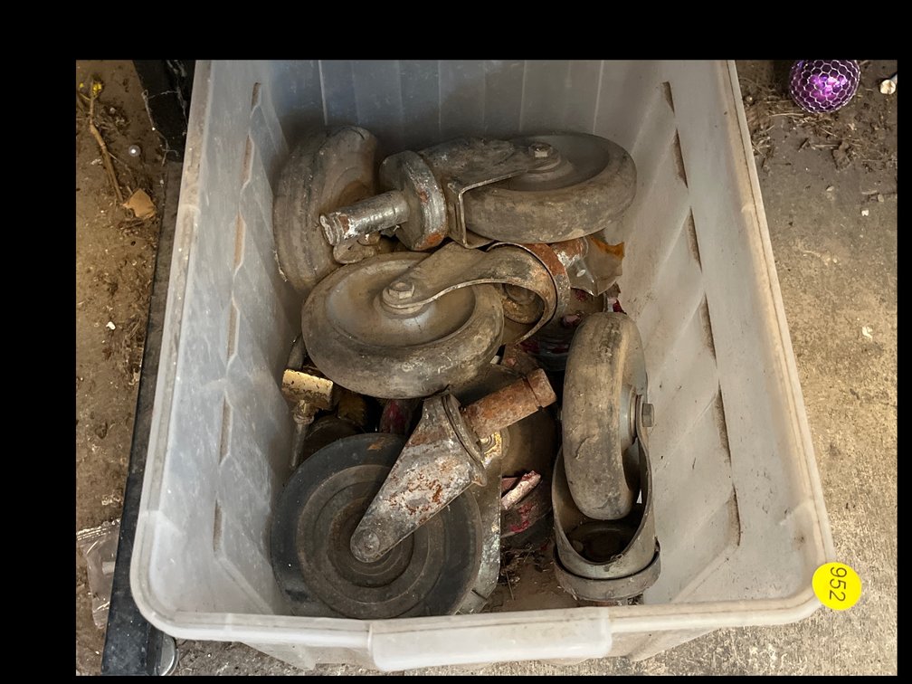 TOTE OF CASTERS