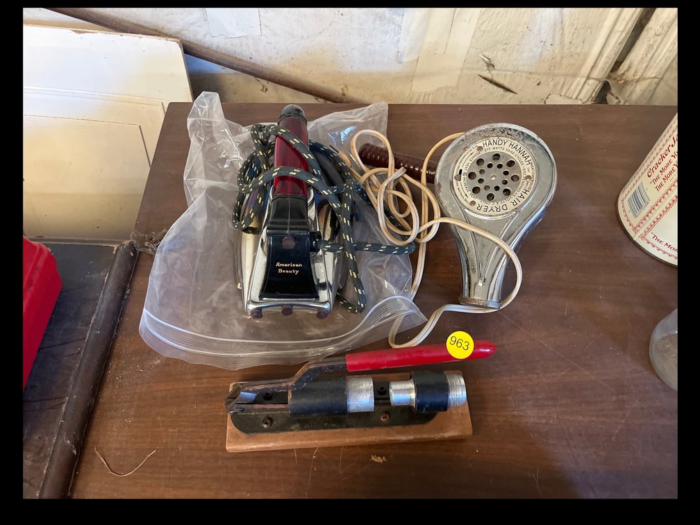VINTAGE APPLIANCES AND NUT CRACKER