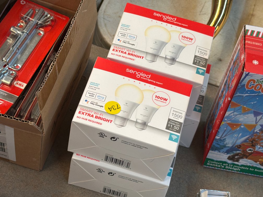 (4) BOXES OF SMART BULBS