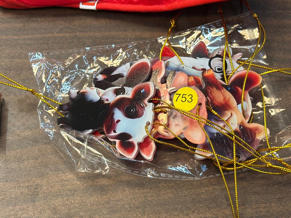 BABY COW ORNAMENTS