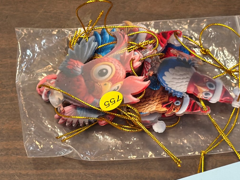 LOT OF BIRD ORNAMENTS