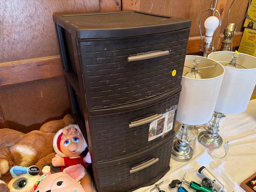 STERILITE 3 DRAWER STORAGE