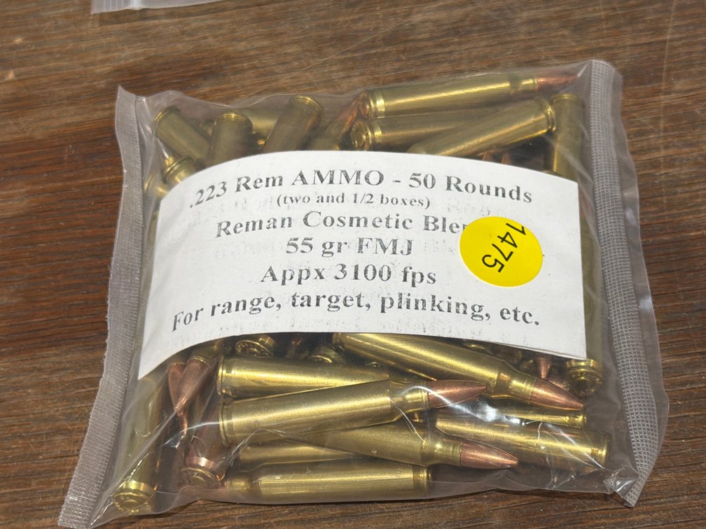 50 ROUNDS OF 223 REM AMMO
