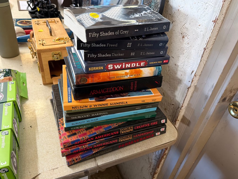 VARIOUS BOOKS