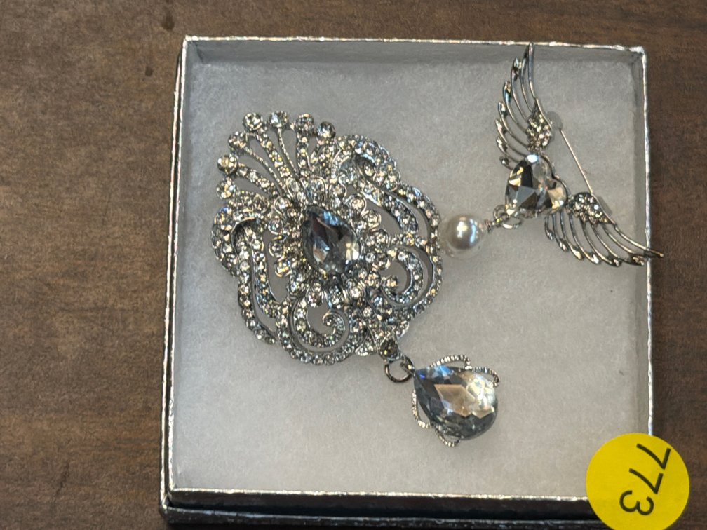 TWO BROOCHES