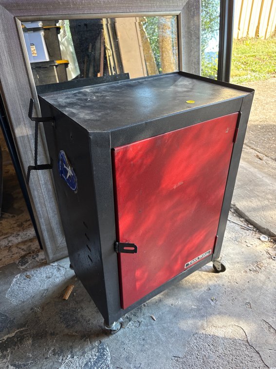TEST RITE ROLLING METAL TOOL CABINET