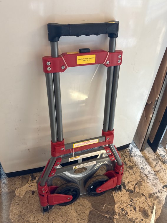 MILWAUKEE FOLD-UP STEEL HAND TRUCK