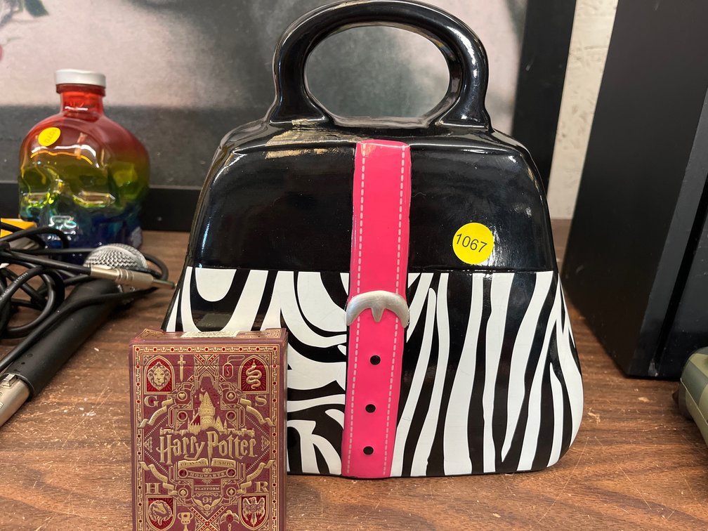 HARRY POTTER CARDS AND CERAMIC PURSE BANK