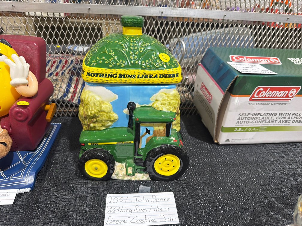 2001 JOHN DEERE COOKIE JAR