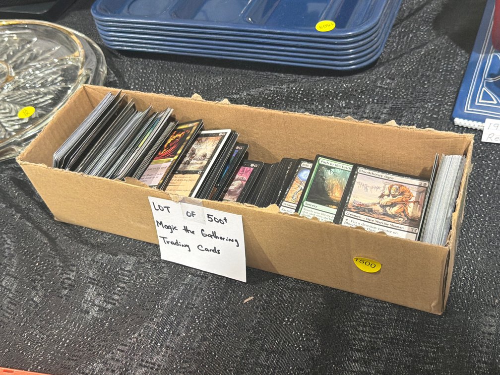 LOT OF 500+ MAGIC THE GATHERING TRADING CARDS