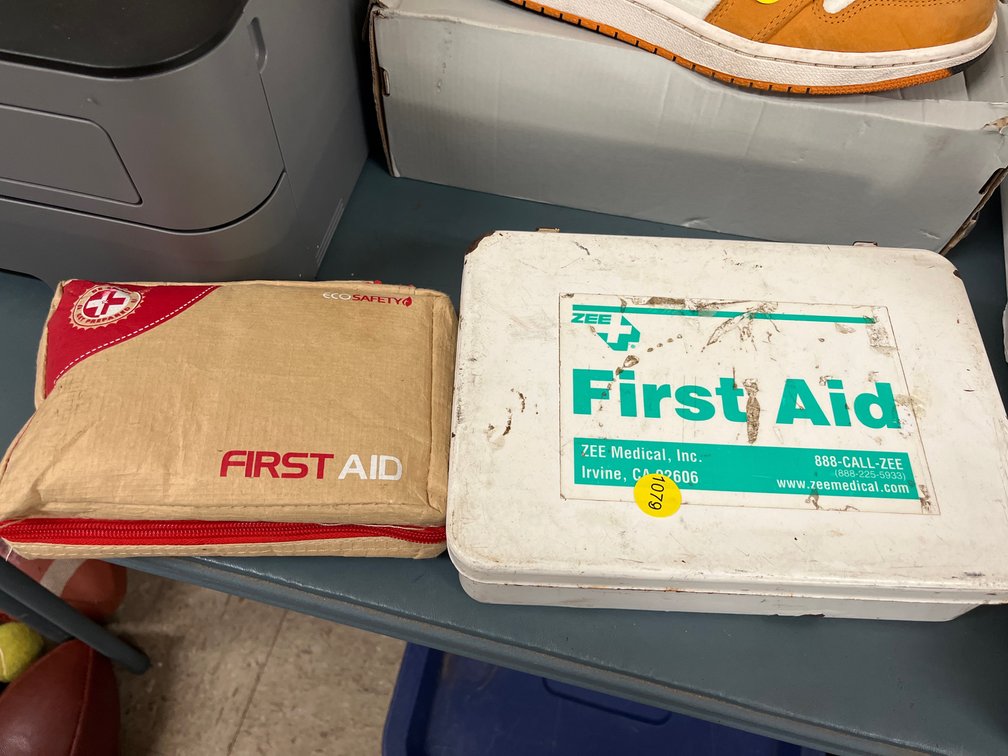 2 FIRST AID KITS