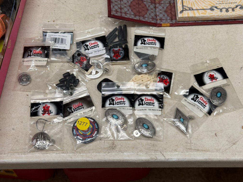 LEATHER CONCHOS, ETC.