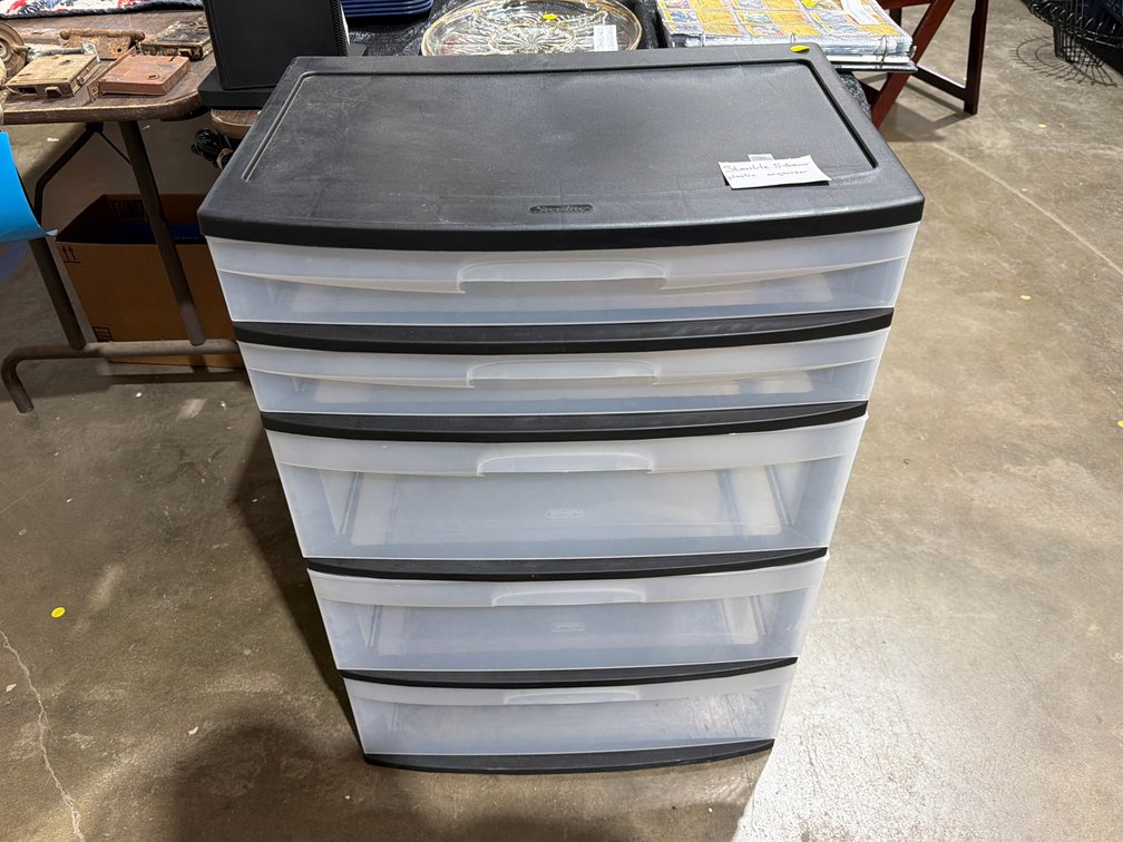 STERILITE 5 DRAWER PLASTIC ORGANIZER