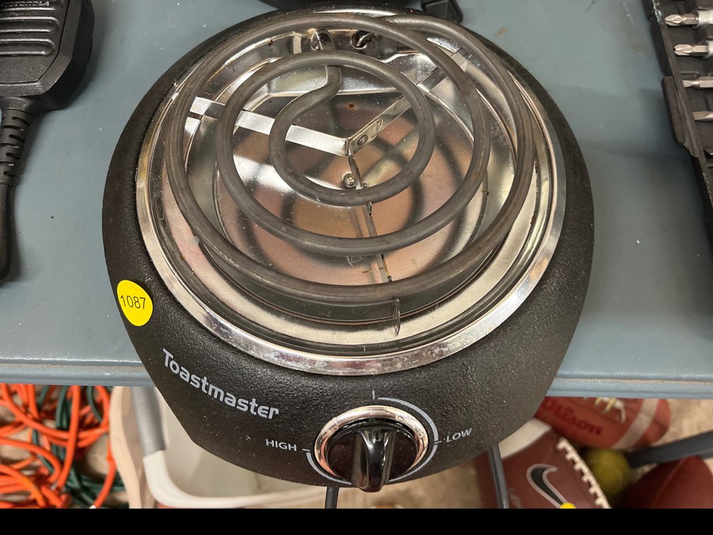 TOASTMASTER SINGLE BURNER