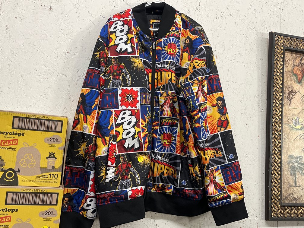 BORN FLY COMIC JACKET - 3 x