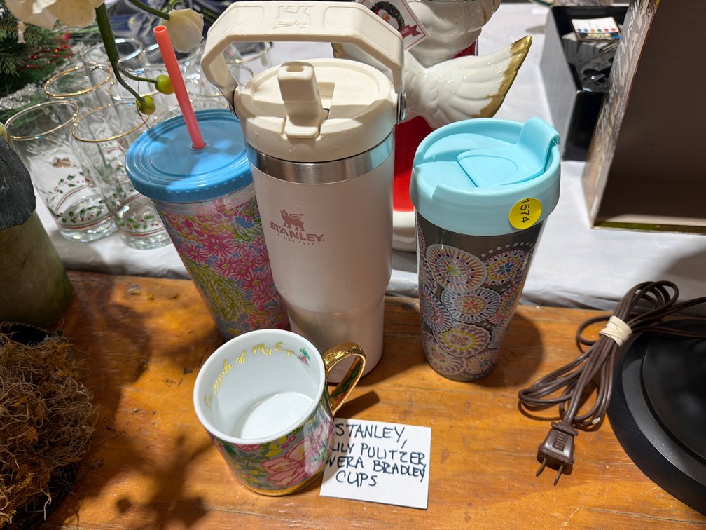 STANLEY, VERA BRADLEY, AND LILLY PULITZER CUPS