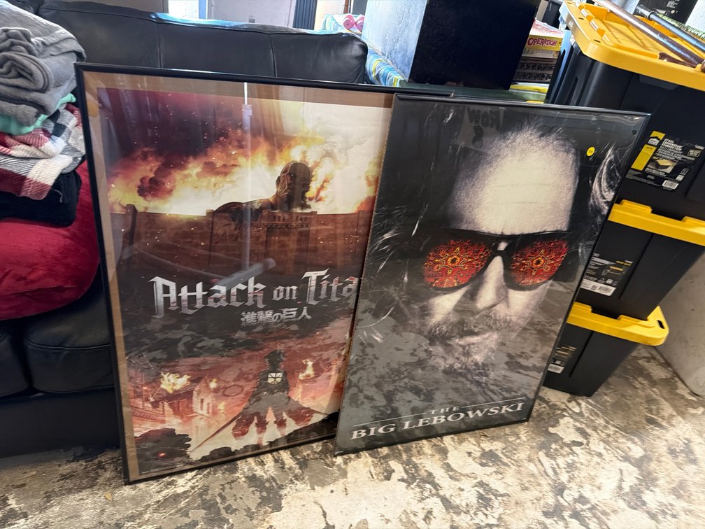 (2) FRAMED POSTERS