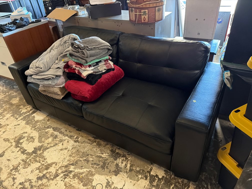 LEATHER SOFA