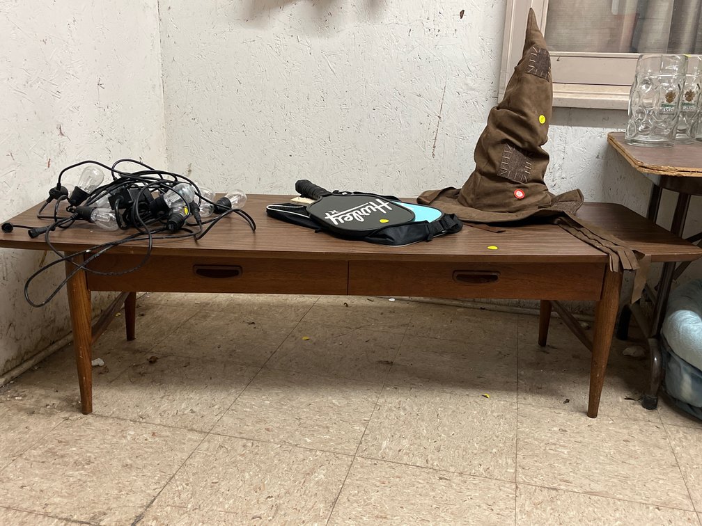 MCM LANE COFFEE TABLE WITH STORAGE