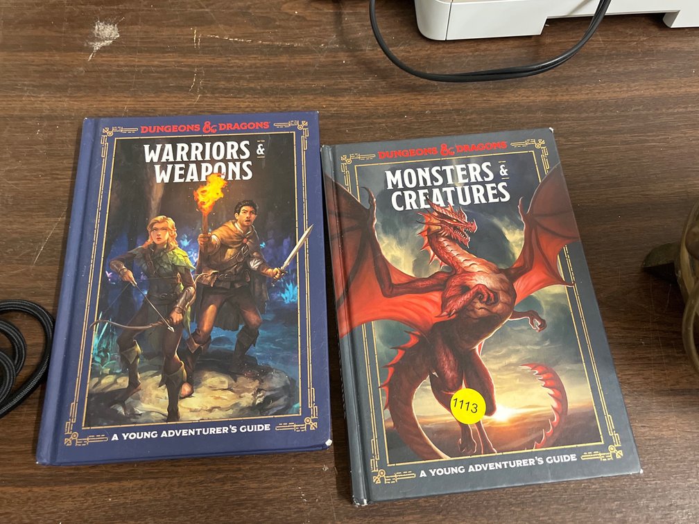 DUNGEONS & DRAGONS. BOOKS (2)