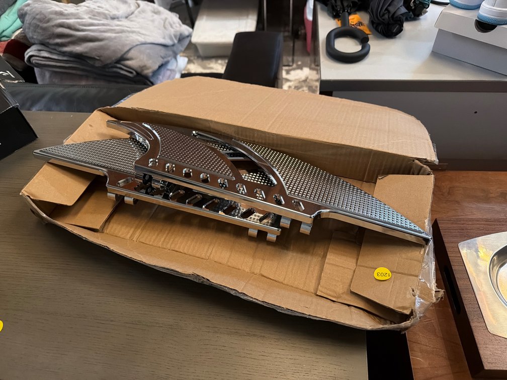 MOTORCYCLE FLOORBOARDS