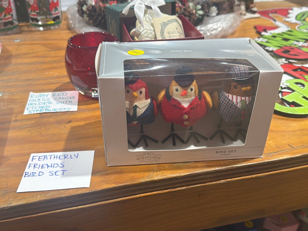 FEATHERLY FRIENDS BIRD SET