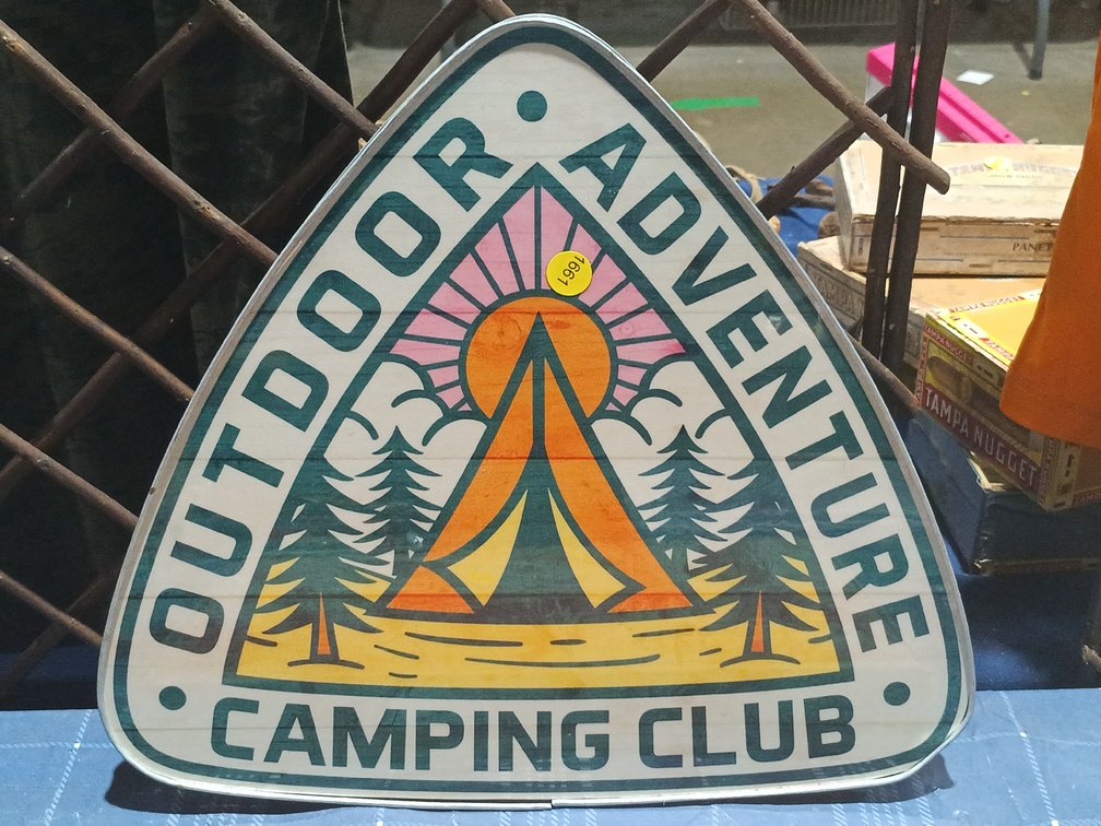 OUTDOOR ADVENTURE SIGN