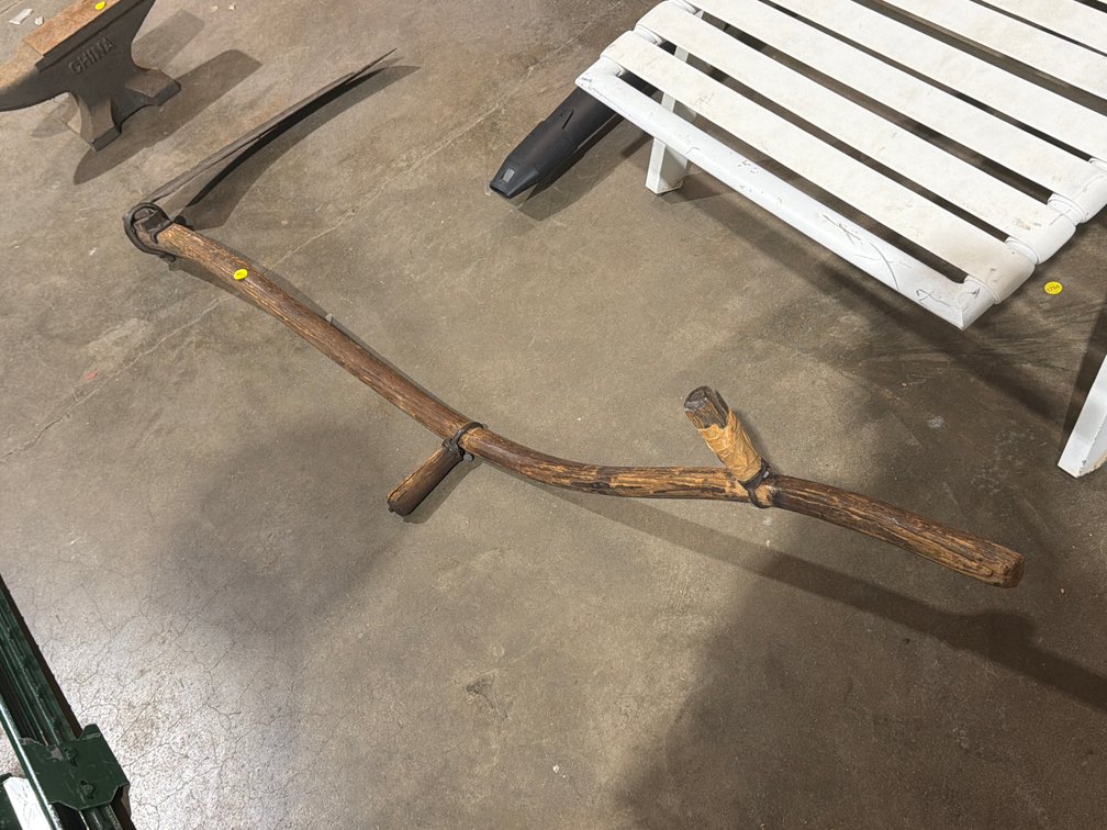VINTAGE HAY SCYTHE