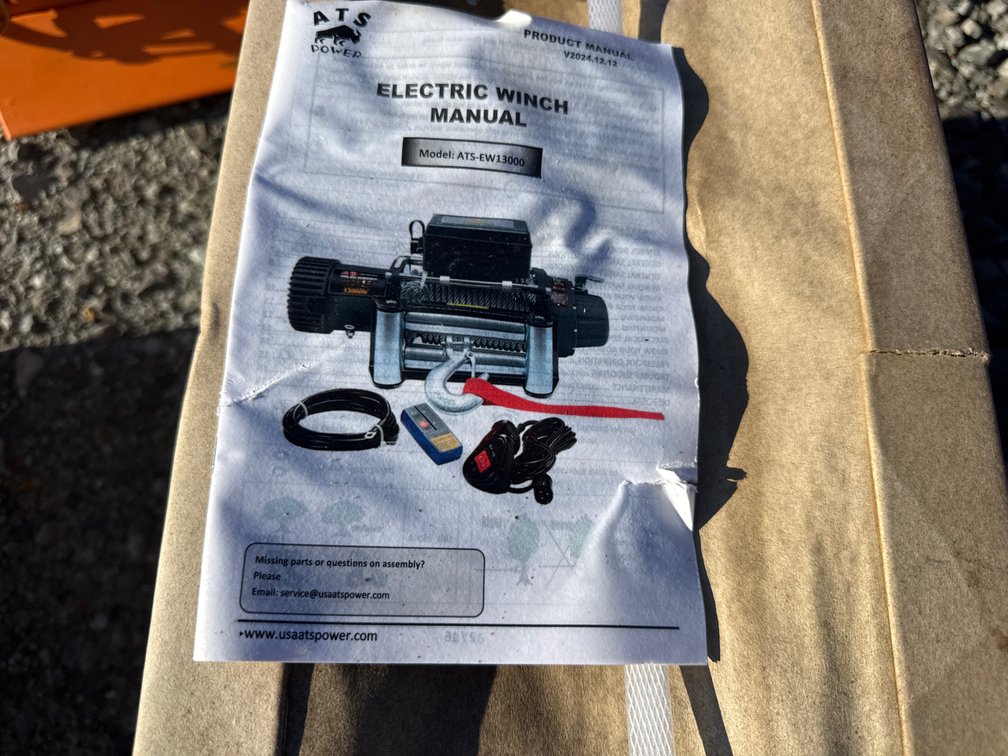 WOLVERINE ELECTRIC WINCH