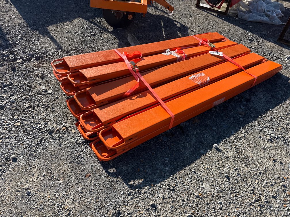 (10) SETS OF PALLET FORK EXTENSIONS