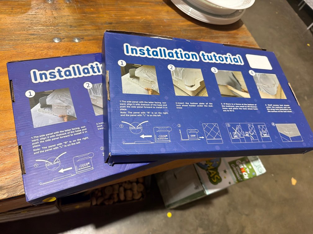 2 SETS OF LOCK SHEET HOLDERS