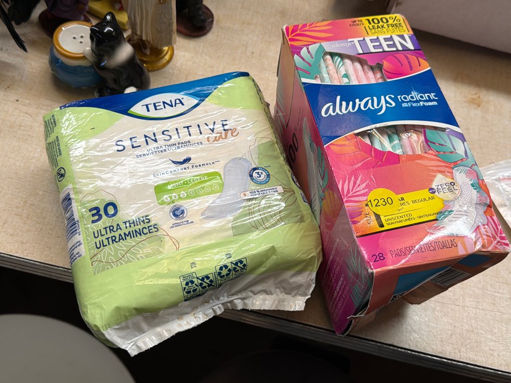 ALWAYS & TENA PADS