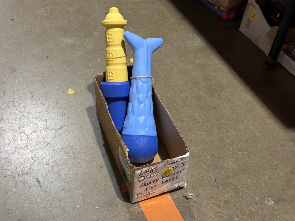 TWO DOG TOYS