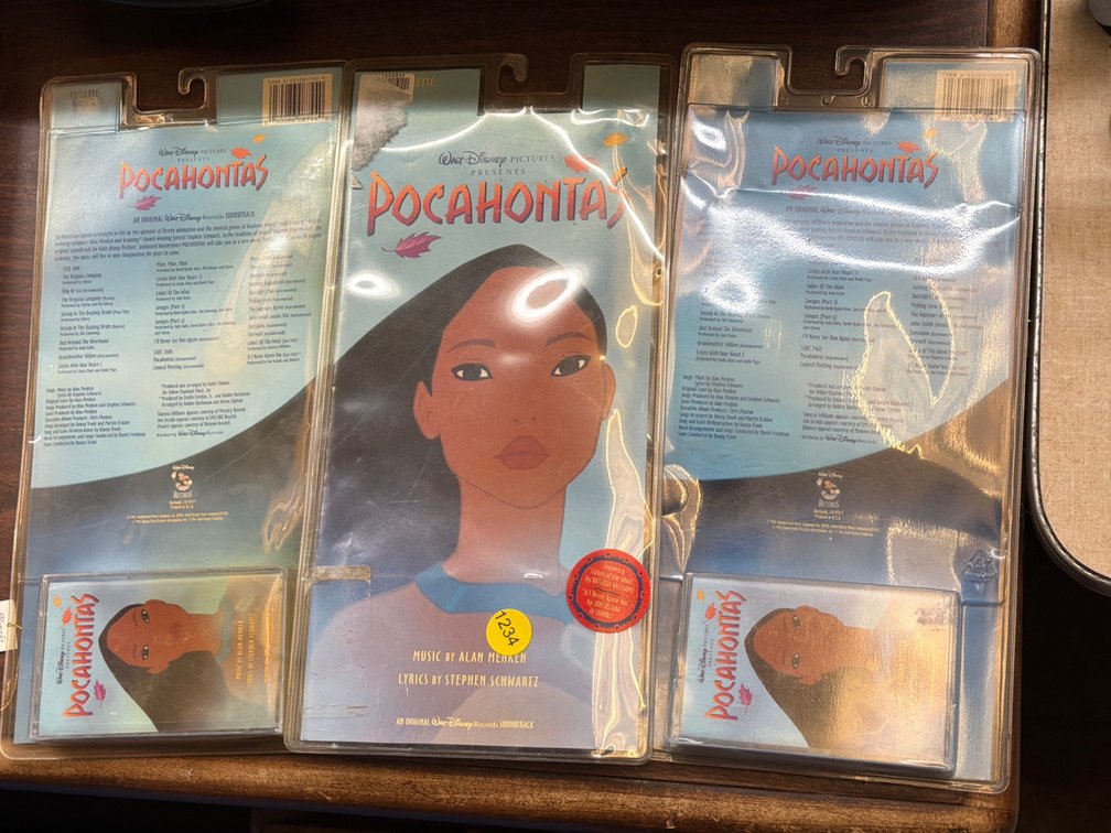 POCAHONTAS CASSETTE TAPES