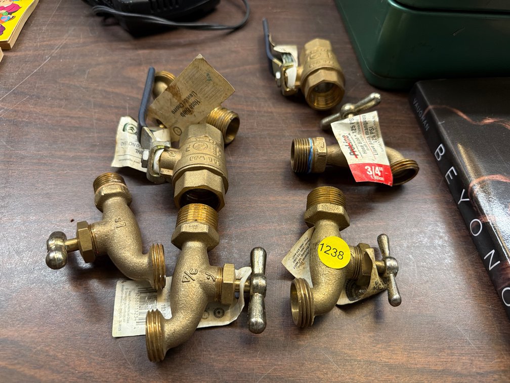 HOSE BIBBS, ETC.