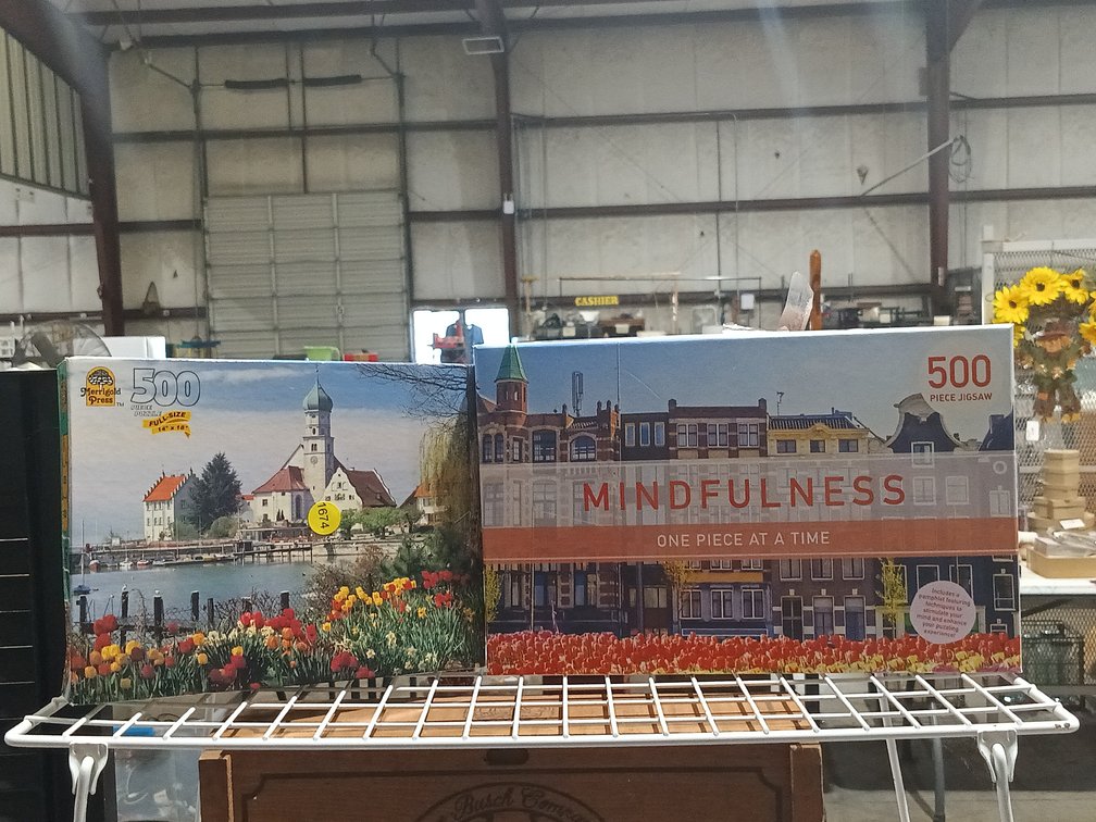 (2) LANDSCAPE PUZZLES