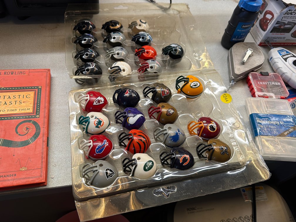 MINI NFL HELMETS