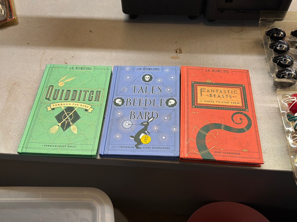 (3) J.K. ROWLING BOOKS