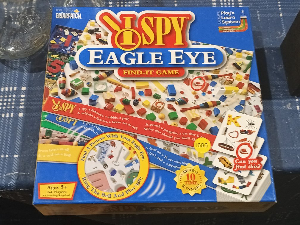 I SPY EAGLE EYE GAME