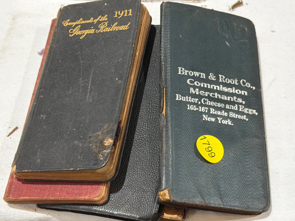 VINTAGE CALENDAR BOOKS
